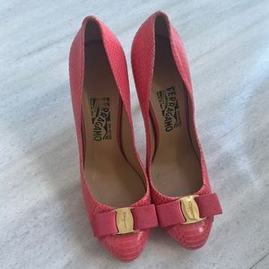 Ferragamo Snakeskin Heels